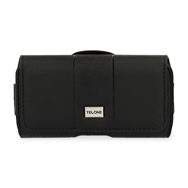 Juodas TELONE dėklas diržui 18 dydis 5
