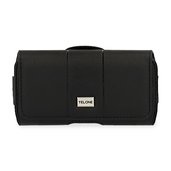 Juodas FORCELL dėklas diržui Iphone 12 Pro Max, S21 PLUS, A71 15 dydis 2