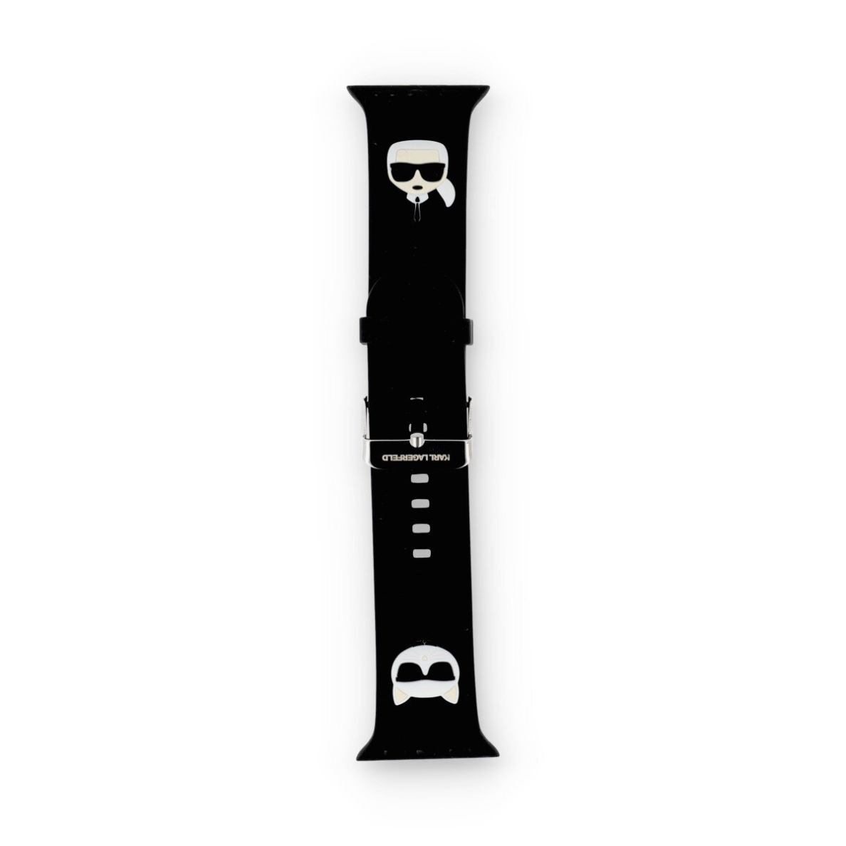 KARL LAGERFELD apyrankė Black Apple Watch 38/40/41/42 mm