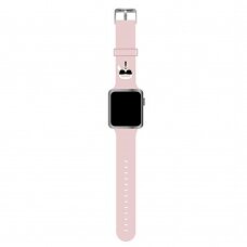 KARL LAGERFELD apyrankė Light Pink Apple Watch 42/44/45/46/49 mm