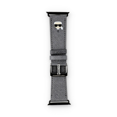 KARL LAGERFELD apyrankė Black Apple Watch 38/40/41/42 mm