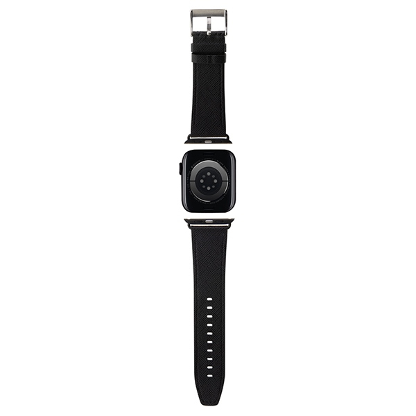 KARL LAGERFELD apyrankė Black Apple Watch 42/44/45/46/49 mm 1