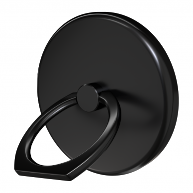 Klijuojamas magnetinis žiedas iDeal Of Sweden juodos spalvos 1