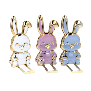 Klijuojamas telefono laikiklis - stovelis purple RABBIT 2