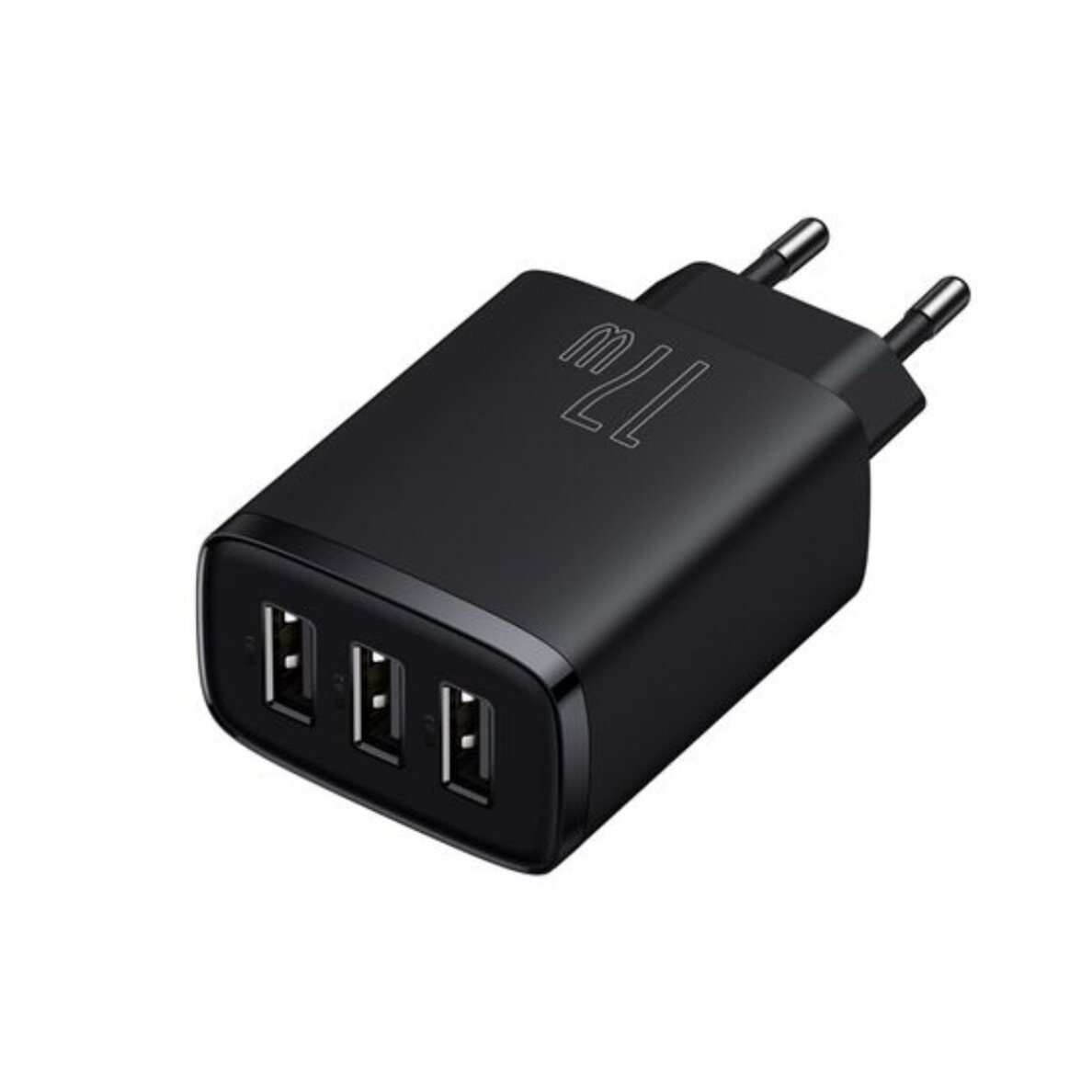 Kroviklis buitinis 3xUSB 17W Baseus CCXJ020101 black 3