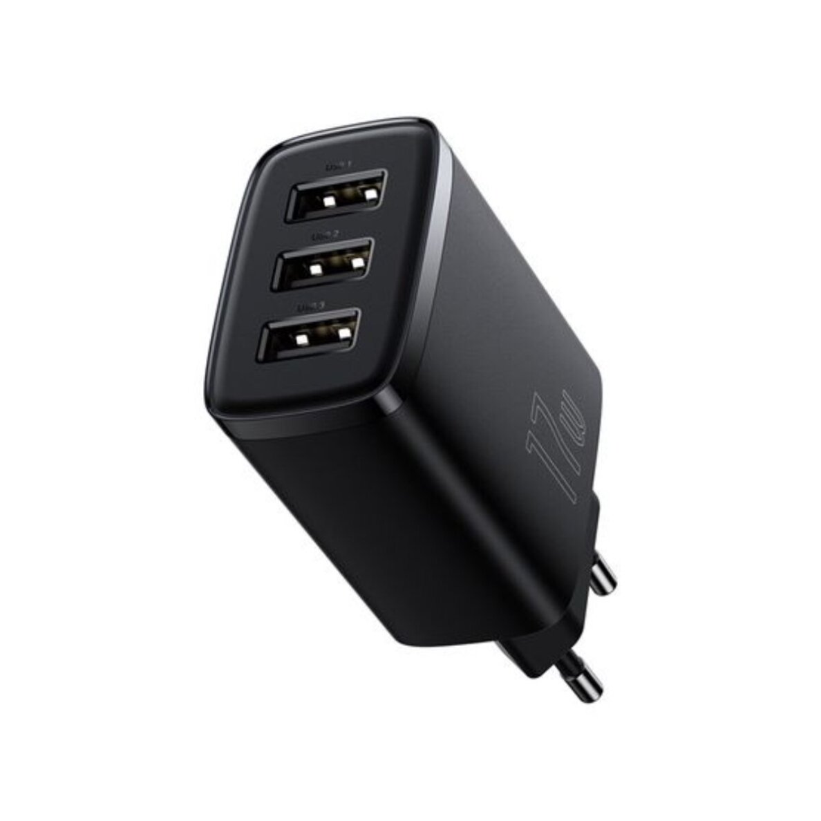 Kroviklis buitinis 3xUSB 17W Baseus CCXJ020101 black 1