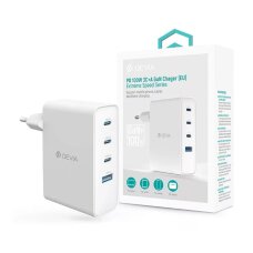 Kroviklis buitinis 3xType-C+USB 100W GaN DEVIA Kroviklis buitinis 3xType-C+USB 100W GaN DEVIA