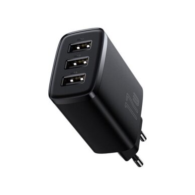 Kroviklis buitinis 3xUSB 17W Baseus CCXJ020101 black 1