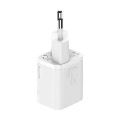 Kroviklis buitinis LIGHTNING to TYPE-C Super Si 20W Baseus TZCCSUP-B02 baltas 1