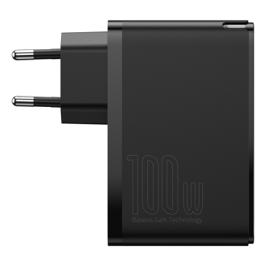 Kroviklis buitinis PD 2xUSB+ 2xUSB-C QC4 3.0 100W black 1