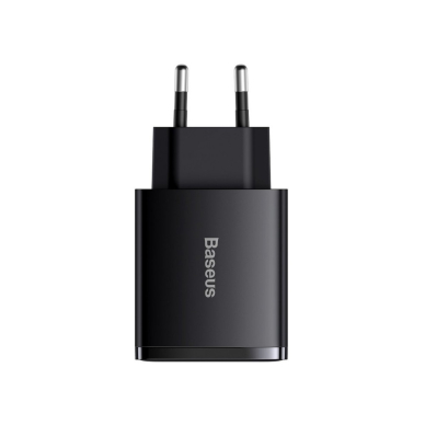 Kroviklis buitinis PD 2XUSB + Type C 30W 3A Baseus CCXJ-E01 juodas 1