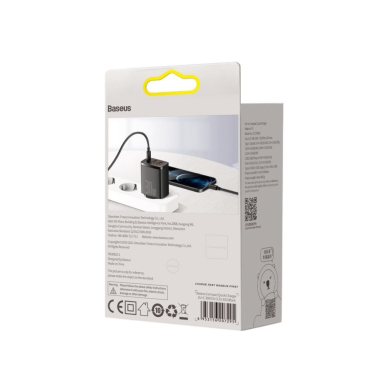Kroviklis buitinis PD 2XUSB + Type C 30W 3A Baseus CCXJ-E01 juodas 4