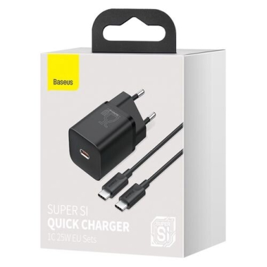 Kroviklis buitinis PD Super Si 25W 3A Baseus CCSP020101 black 4