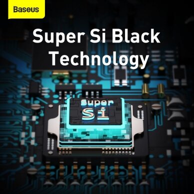 Kroviklis buitinis PD Super Si 25W 3A Baseus TZCCSUP-L01 juodas 12