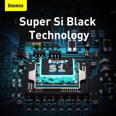 Kroviklis buitinis PD Super Si 25W 3A Baseus TZCCSUP-L01 juodas 12