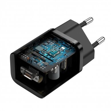 Kroviklis buitinis PD Super Si 25W 3A Baseus TZCCSUP-L01 juodas 5