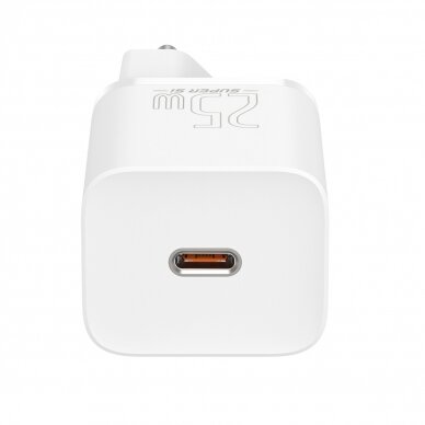 Kroviklis buitinis PD Super Si 25W 3A Baseus TZCCSUP-L02 white 1
