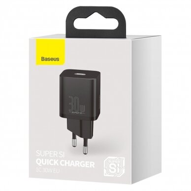 Kroviklis buitinis PD Super Si 30W 3A Baseus CCSUP-J01 black 4