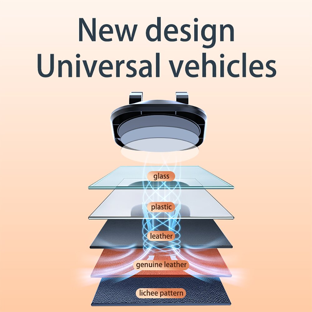 Laikiklis black BLAVEC BH-10 tvirtinamas ant panelės BH10-DB 10