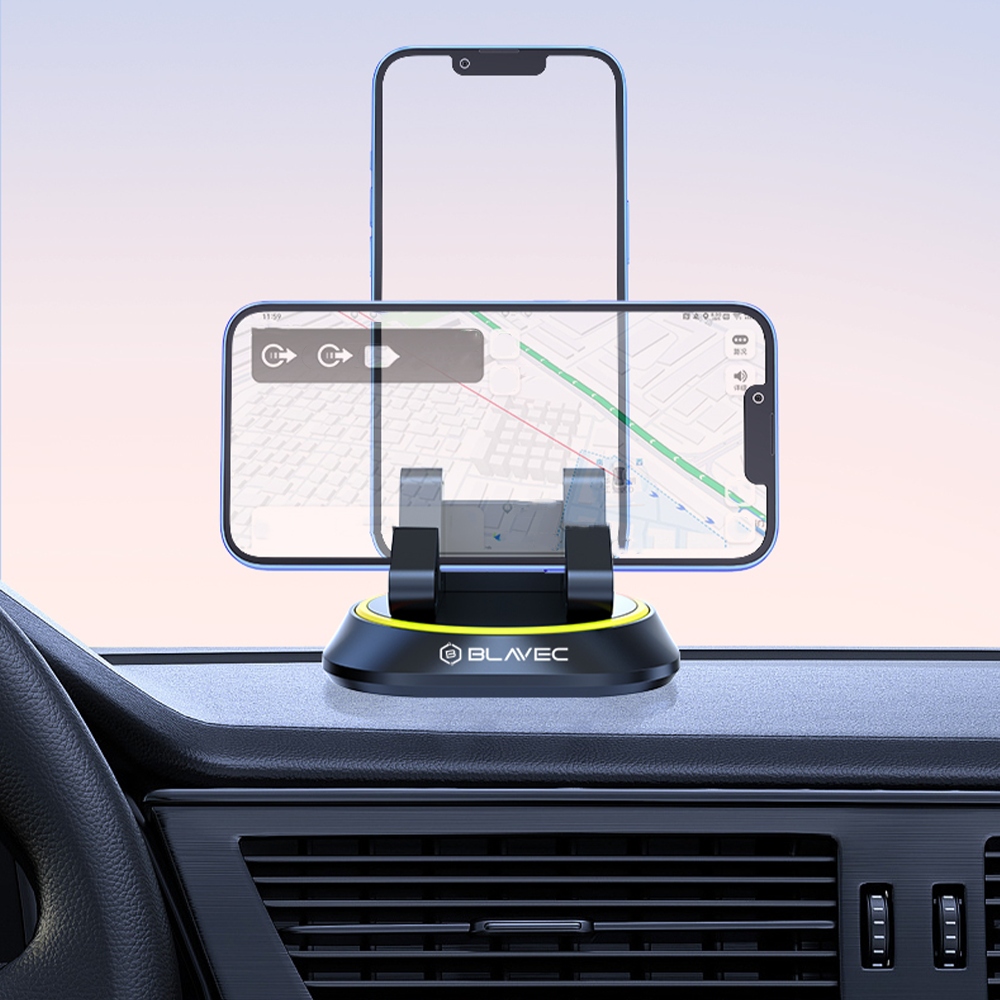 Laikiklis black BLAVEC BH-10 tvirtinamas ant panelės BH10-DB 5