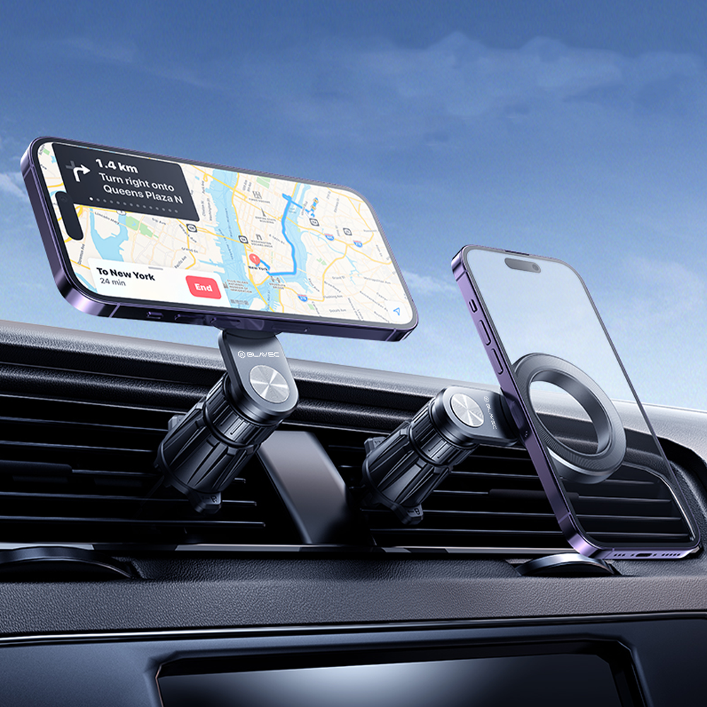 Laikiklis black BLAVEC Magnetic Ring BH-03 į groteles su magnetu BH03-MAVRB 6