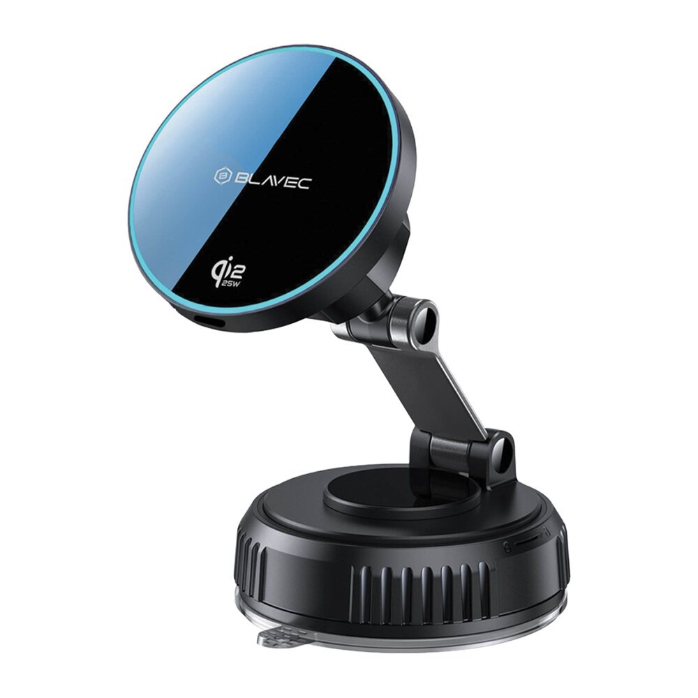 Laikiklis-kroviklis black BLAVEC Magnetic BHC-02 Qi2.2 25W tvirtinamas ant stiklo ir ant panelės BHC02-QI2PMWIB 1 Laikiklis-kroviklis black BLAVEC Magnetic BHC-02 Qi2.2 25W tvirtinamas ant stiklo ir ant panelės BHC02-QI2PMWIB 1