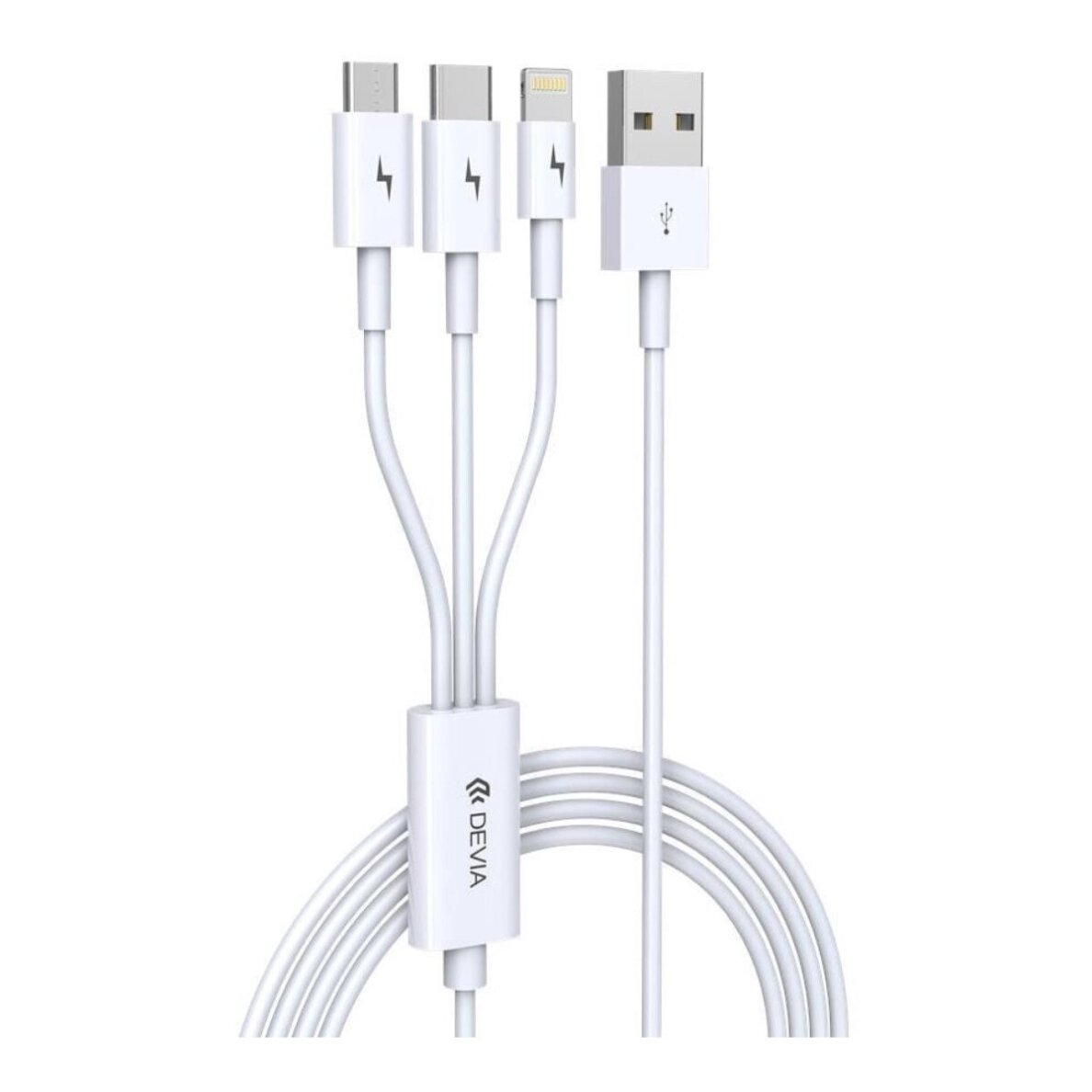 Laidas 3in1 USB TYPE-C TO Lightning + Type-C + Micro USB DEVIA Laidas 3in1 USB TYPE-C TO Lightning + Type-C + Micro USB DEVIA