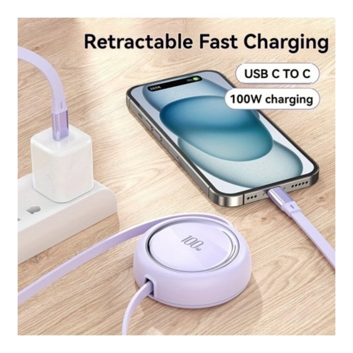 Laidas DEVIA PRO2 Extendable TYPE-C TO TYPE-C 1m 1