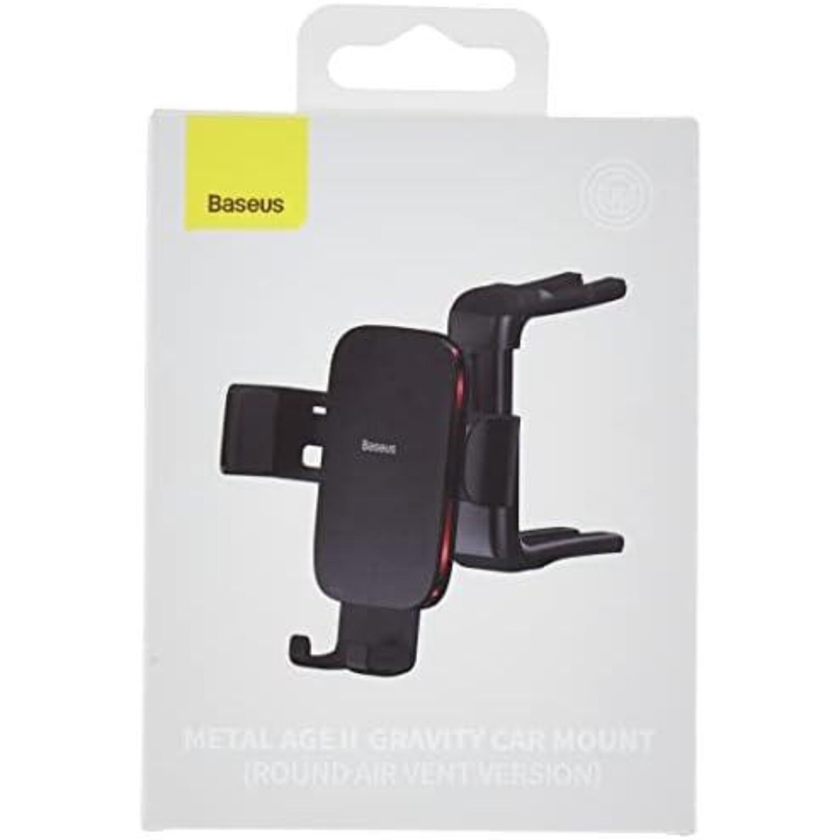 Laikiklis BASEUS METAL AGE II GRAVITY SUJS030001 tvirtinamas į apvalias groteles 11 Laikiklis BASEUS METAL AGE II GRAVITY SUJS030001 tvirtinamas į apvalias groteles 11