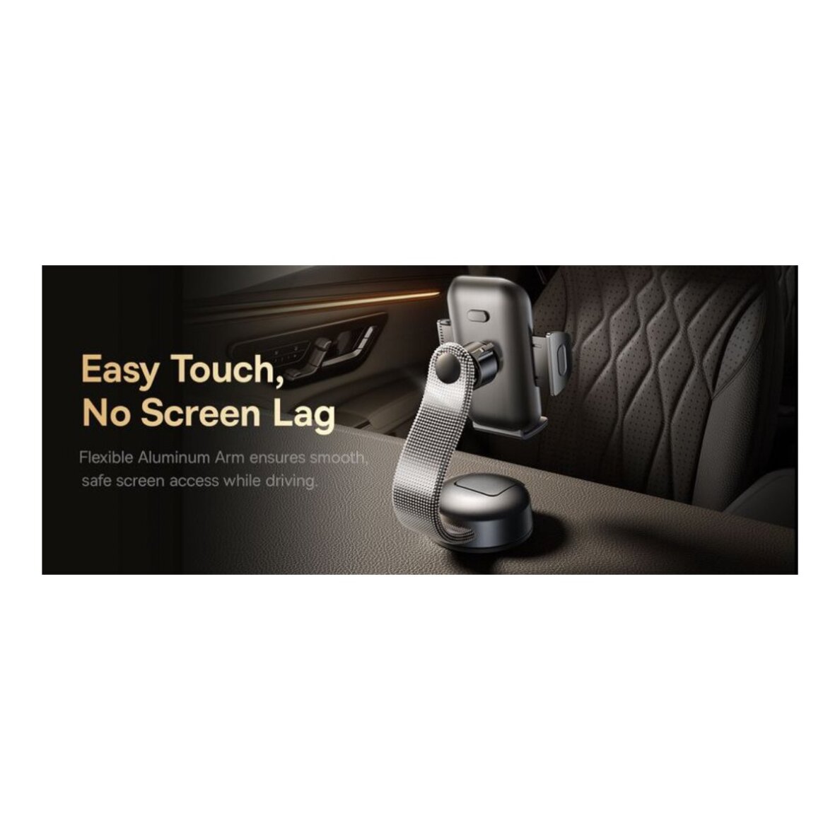 Laikiklis black BASEUS PrimeTrip C03 Air tvirtinamas ant panelės C0013C01 4