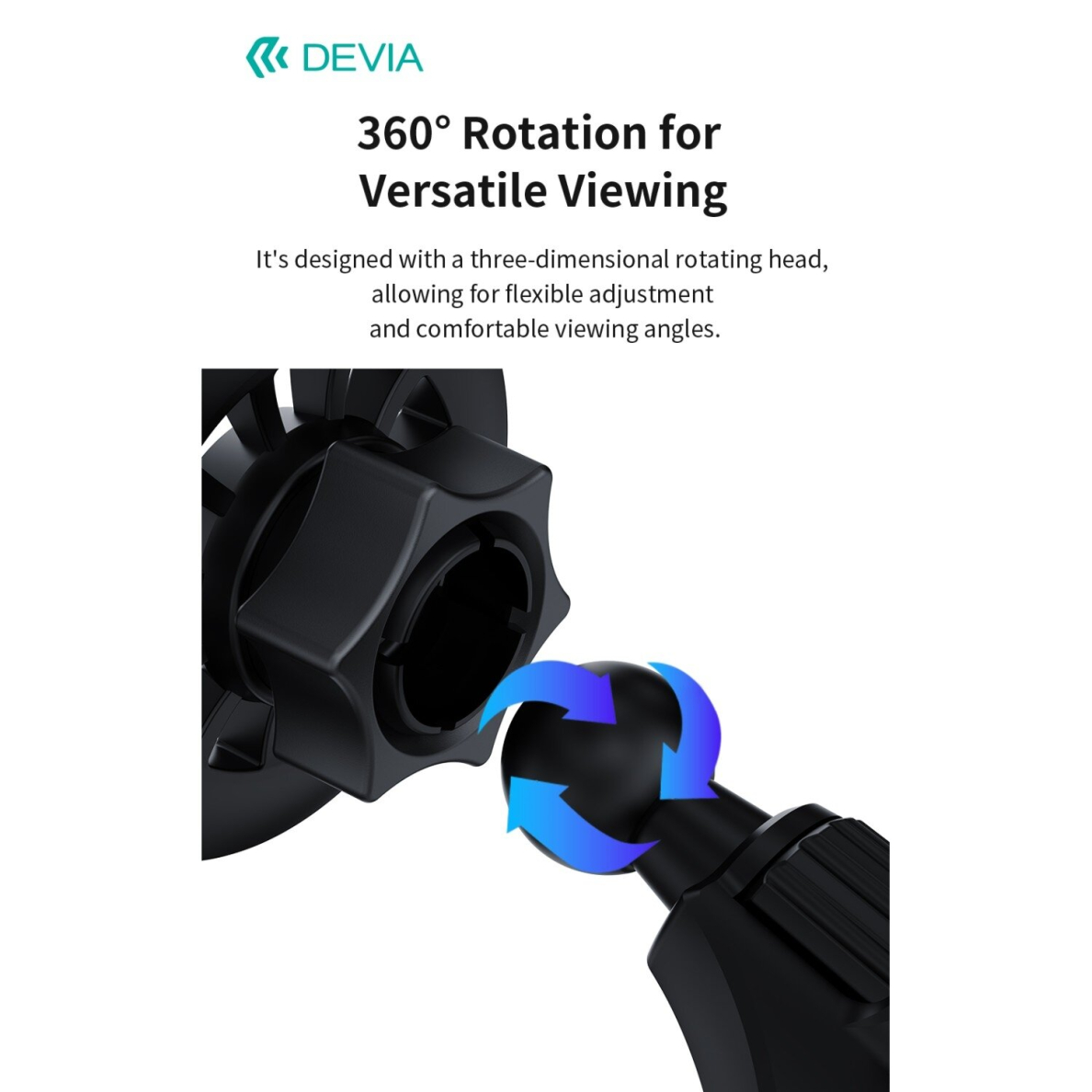 Laikiklis mobiliam telefonui su Magsafe ES084 Devia 6 Laikiklis mobiliam telefonui su Magsafe ES084 Devia 6