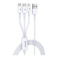 Laidas 3in1 USB TYPE-C TO Lightning + Type-C + Micro USB DEVIA Laidas 3in1 USB TYPE-C TO Lightning + Type-C + Micro USB DEVIA
