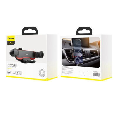 Laikiklis BASEUS GRAVITY tvirtinamas į groteles SUYL-HU01 6