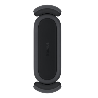 Laikiklis BASEUS STEEL CANON 2 SUGP000001 tvirtinamas į groteles black Laikiklis BASEUS STEEL CANON 2 SUGP000001 tvirtinamas į groteles black