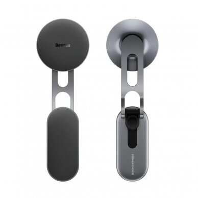 Laikiklis black Baseus Magsafe klijuojamas ant panelės su magnetu C40151300S11-00 2