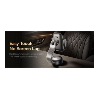 Laikiklis black BASEUS PrimeTrip C03 Air tvirtinamas ant panelės C0013C01 4