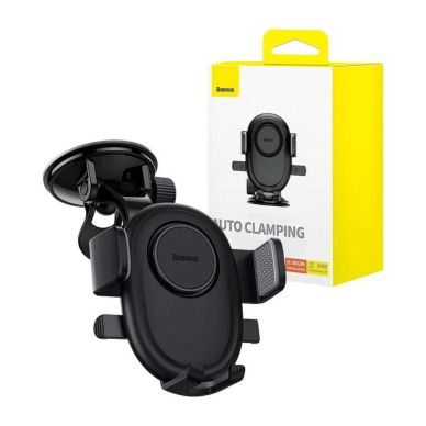 Laikiklis black BASEUS UltraControl tvirtinamas ant panelės C40351700111-00 3