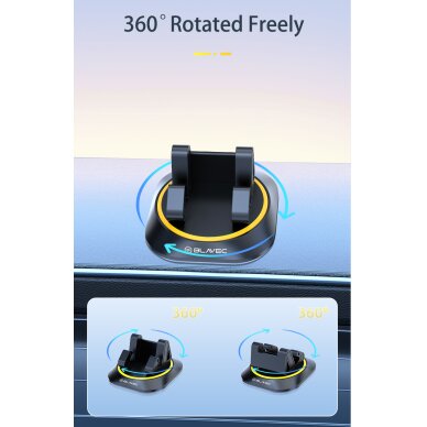 Laikiklis black BLAVEC BH-10 tvirtinamas ant panelės BH10-DB 6 Laikiklis black BLAVEC BH-10 tvirtinamas ant panelės BH10-DB 6