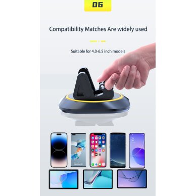 Laikiklis black BLAVEC BH-10 tvirtinamas ant panelės BH10-DB 7