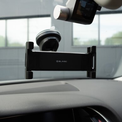 Laikiklis black BLAVEC BH-13 tvirtinamas ant stiklo ir ant panelės 4