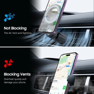 Laikiklis black BLAVEC Magnetic Ring BH-03 į groteles su magnetu BH03-MAVRB 10 Laikiklis black BLAVEC Magnetic Ring BH-03 į groteles su magnetu BH03-MAVRB 10