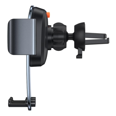 Laikiklis black BASEUS Easy Control Clamp SUYK000001 tvirtinamas į groteles ir ant panelės 3
