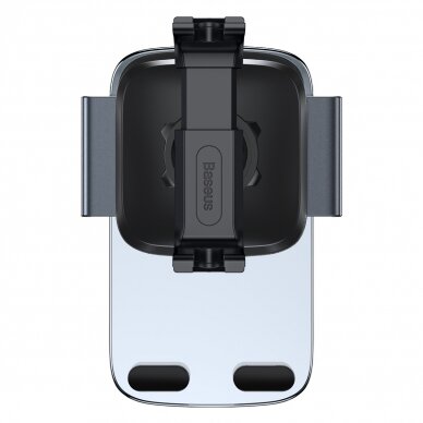 Laikiklis juodas BASEUS Easy Control Clamp SUYK000201 tvirtinamas į apvalias groteles 1