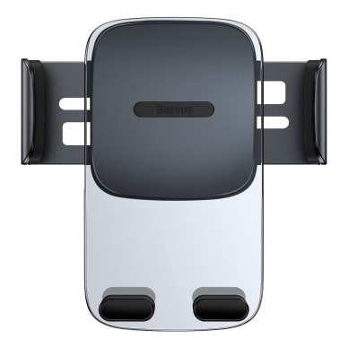 Laikiklis juodas BASEUS Easy Control Clamp SUYK000201 tvirtinamas į apvalias groteles