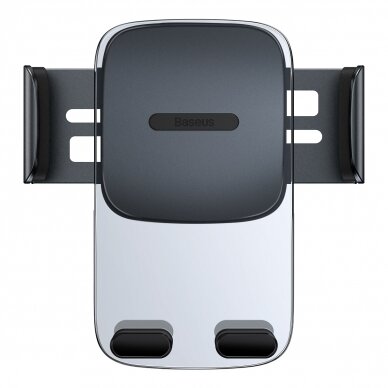 Laikiklis juodas BASEUS Easy Control Clamp SUYK000201 tvirtinamas į apvalias groteles
