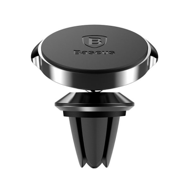 Laikiklis black Baseus Small Ears SUER-A01 į groteles su magnetu 1