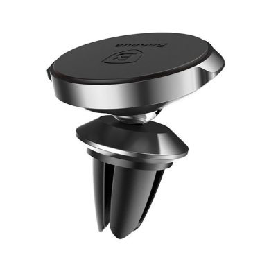 Laikiklis black Baseus Small Ears SUER-A01 į groteles su magnetu 2