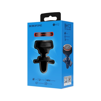 Laikiklis juodas+raudonas Borofone BH12 tvirtinamas į groteles su magnetu 7 Laikiklis juodas+raudonas Borofone BH12 tvirtinamas į groteles su magnetu 7