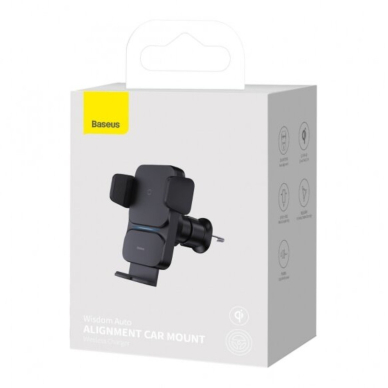 Laikiklis-kroviklis15W BASEUS Wisdom Auto tvirtinamas į groteles CGZX000001 11 Laikiklis-kroviklis15W BASEUS Wisdom Auto tvirtinamas į groteles CGZX000001 11