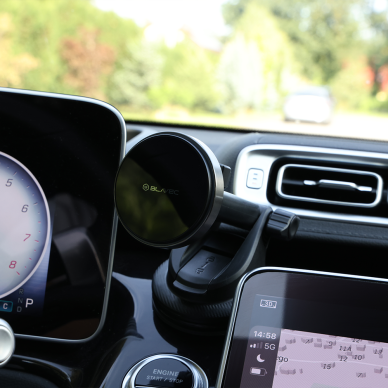 Laikiklis-kroviklis black BLAVEC Magnetic BH-01A 15W tvirtinamas ant stiklo ir ant panelės BHC01A-MWIB 2 Laikiklis-kroviklis black BLAVEC Magnetic BH-01A 15W tvirtinamas ant stiklo ir ant panelės BHC01A-MWIB 2